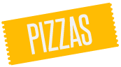 pizzas כיתוב